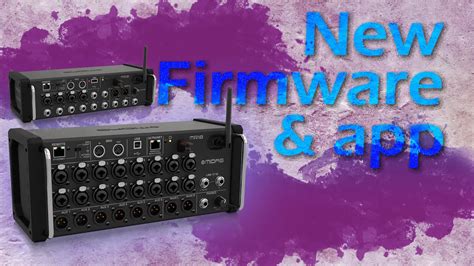 How To Update Midas MR18 & MR12 to the New Firmware v1.20 .